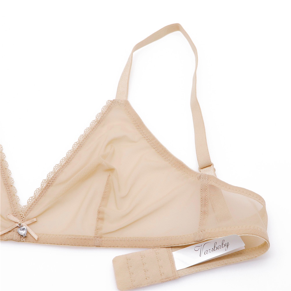 Set 4 món VARSBABY áo lót + quần lót dây + thắt lưng + tất chân gợi cảm