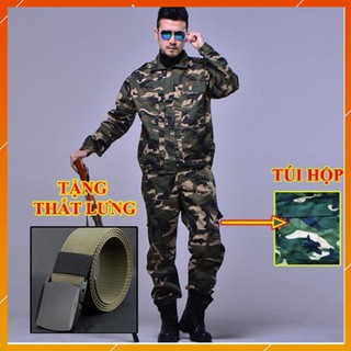 Quần áo lính mỹ us army - quần lính túi hộp nam giá rẻ rằn ri
