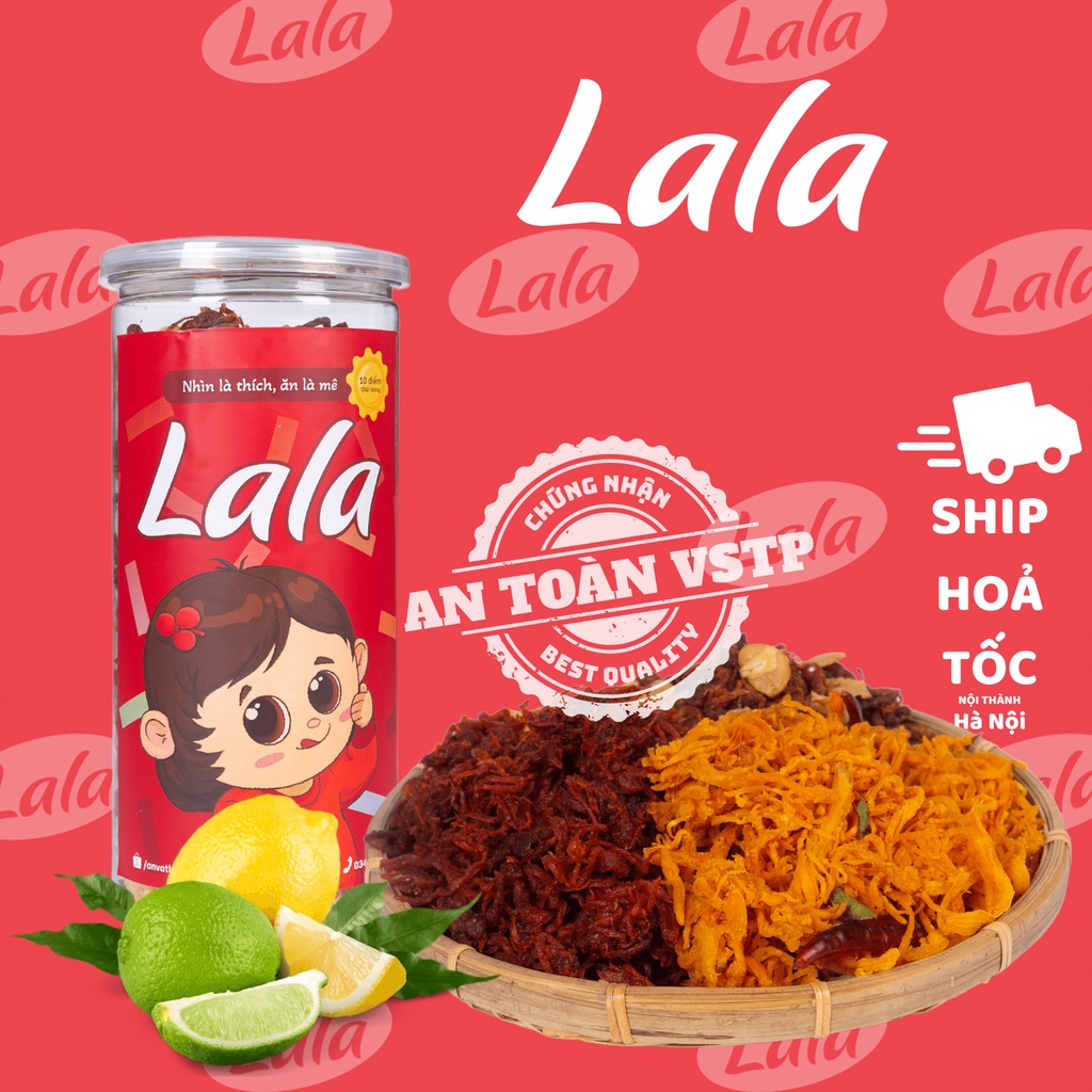 Khô mix 3 vị: khô gà, khô bò, khô heo - Ăn vặt Lala - Đồ Ăn Vặt Ngon Hà Nội - Nhìn là thích, ăn là mê