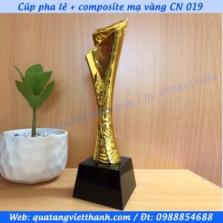 Cúp pha lê + composite