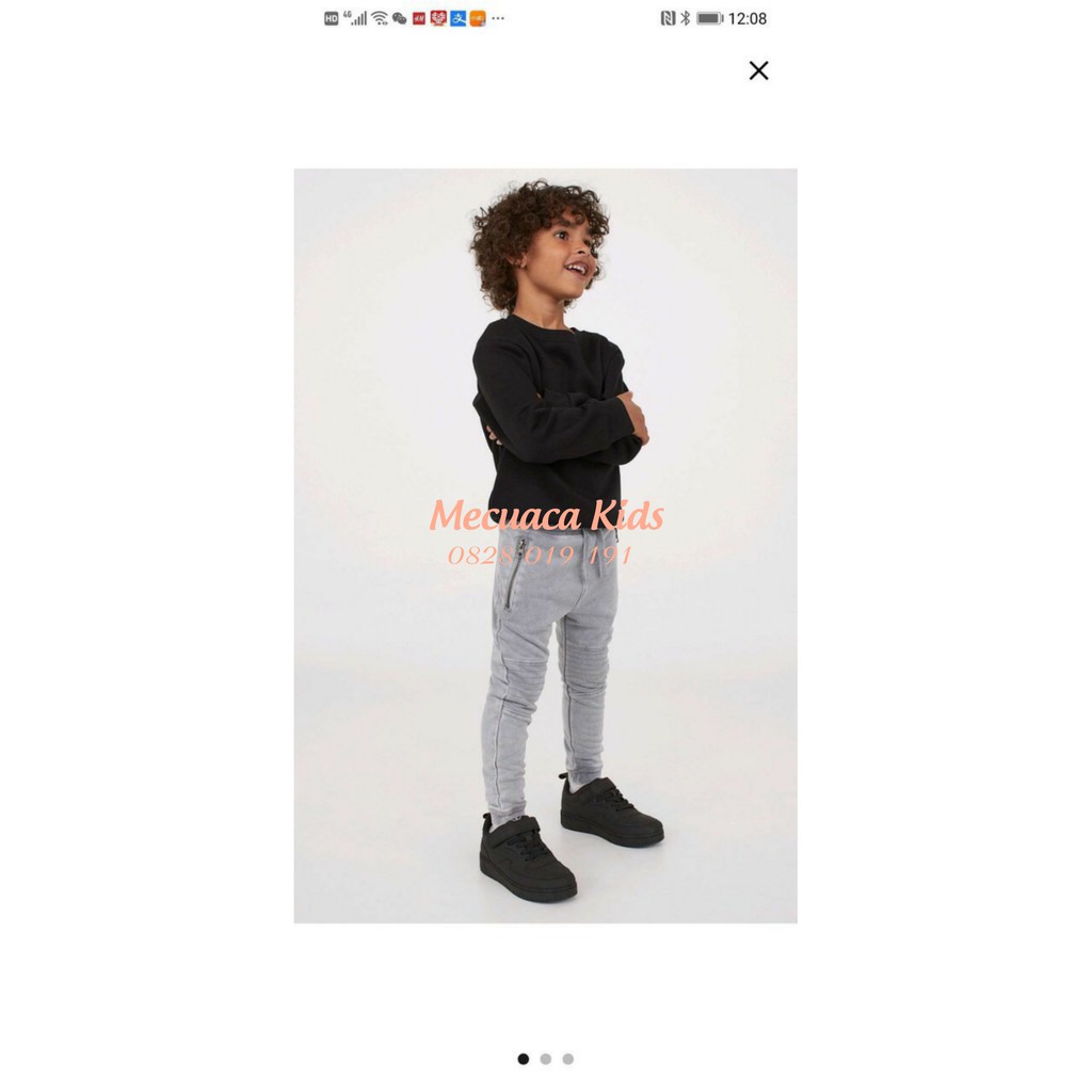 [1-10Y] Quần nỉ/jogger da cá bé trai dư xịn 5 màu đen,ghi,xanh sáng,xanh đậm,nâu