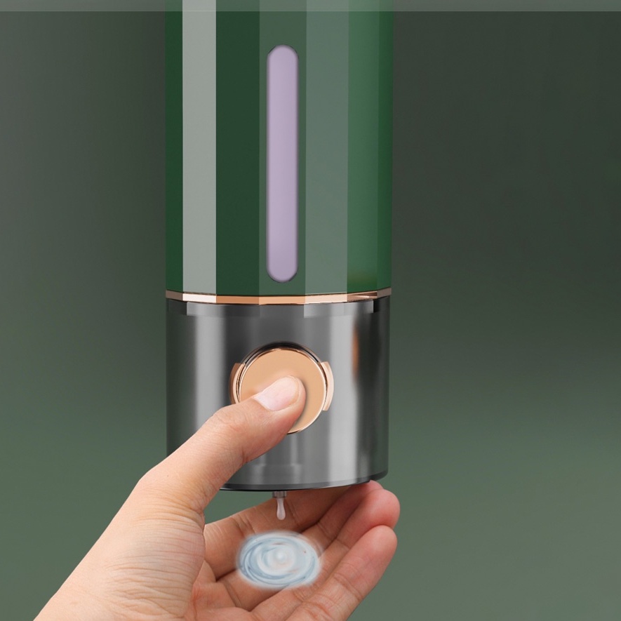 Bình Đựng Nước Rửa Tay Hộp Đựng đựng Dầu Gội Sữa Tắm Gắn Tường Cho Phòng Tắm Nhà Vệ Sinh,Khách Sạn 450ml