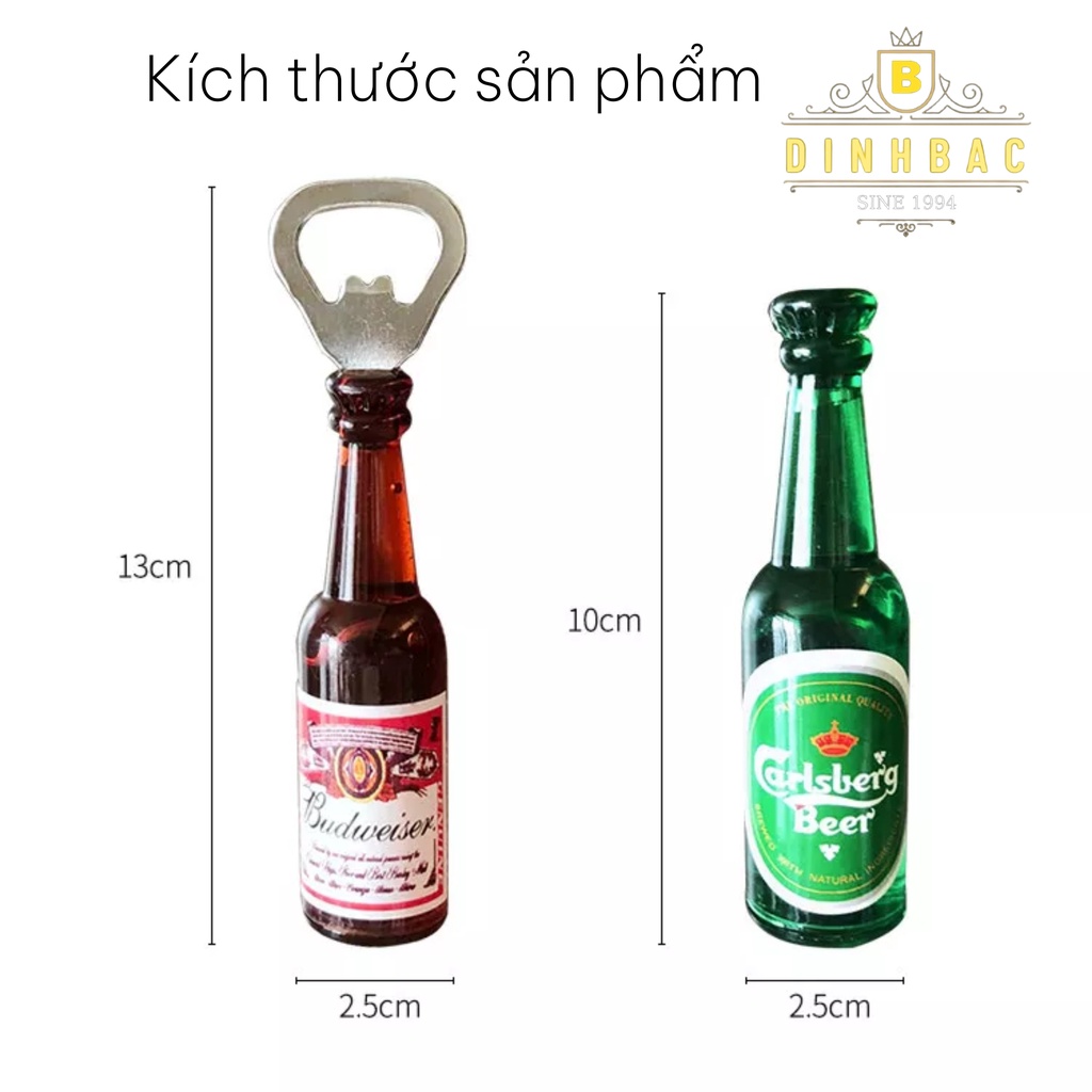 Mở lắp chai hình chai bia có nam châm treo tiện lợi ĐÌnh Bắc Store