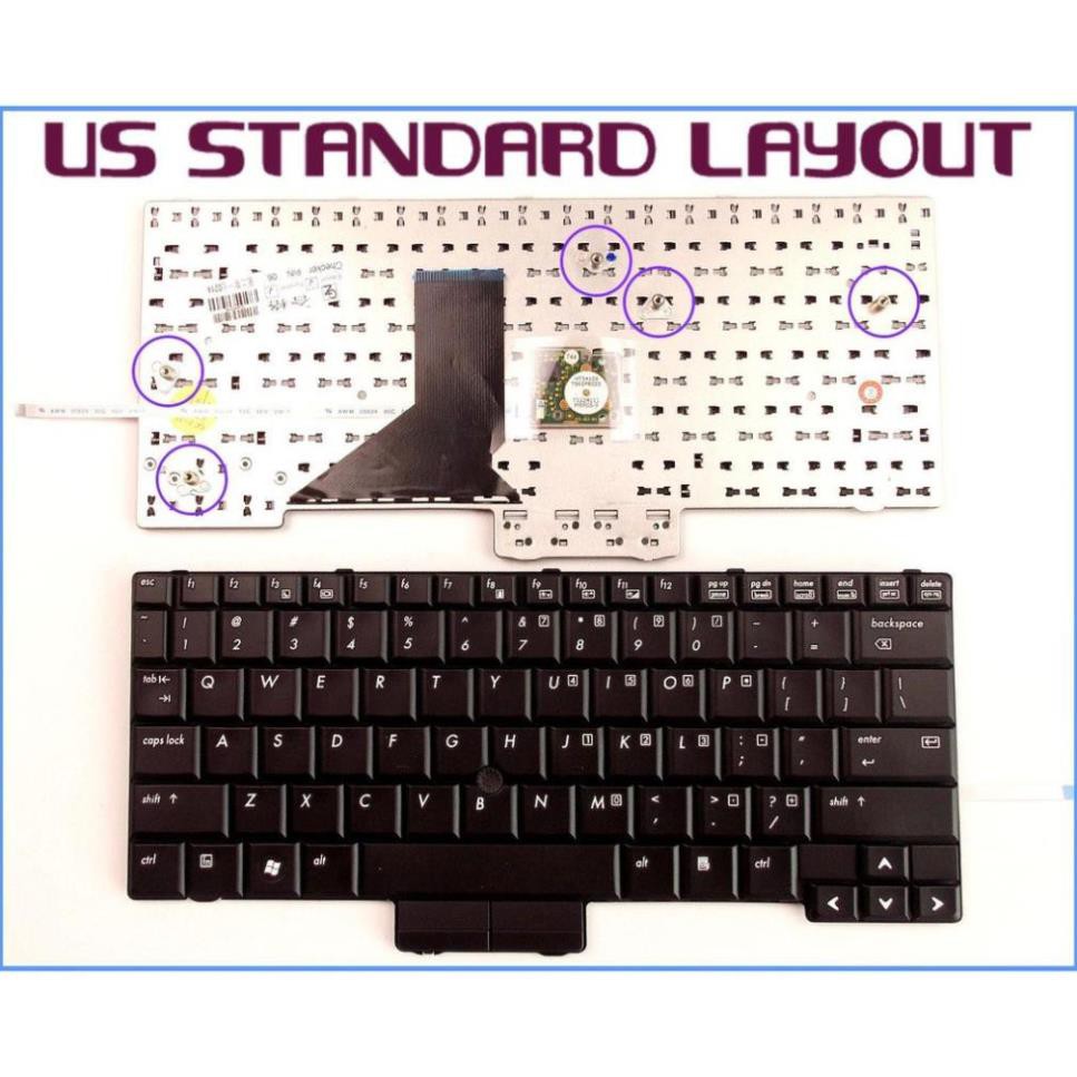 BÀN PHÍM LAPTOP HP ELITEBOOK 2510, 2510P, 2530, 2530P ELITEBOOK