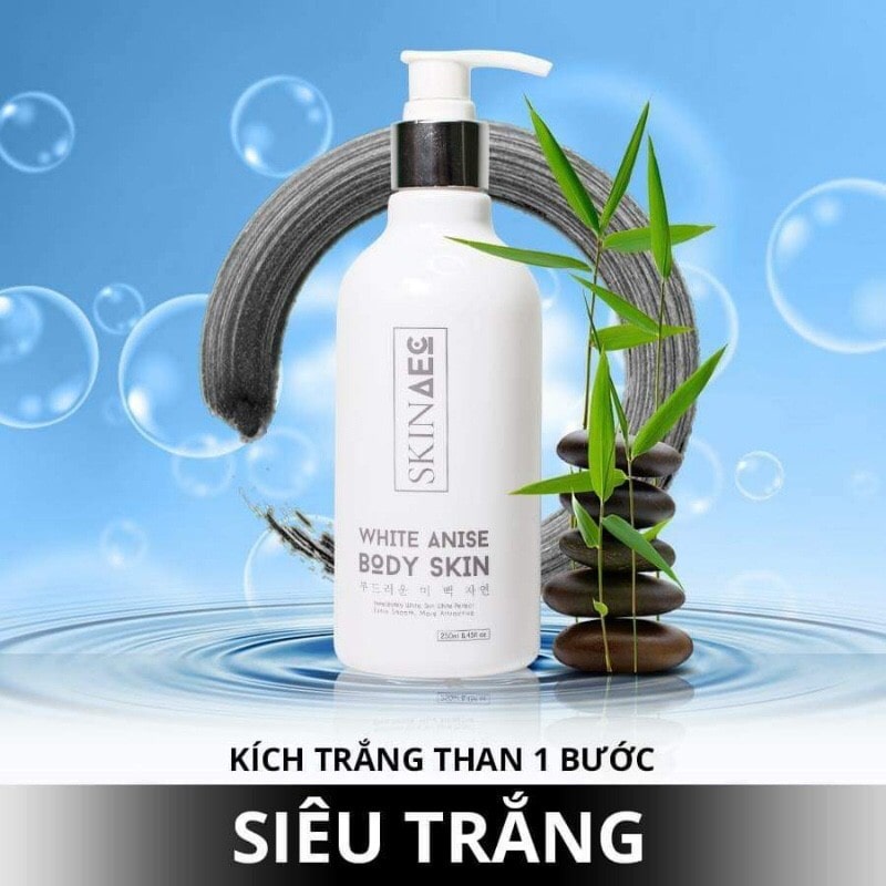 Sữa tắm kích trắng than hoạt tính Skin ACE Hàn Quốc