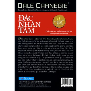 Sách - Đắc Nhân Tâm (Khổ Lớn)