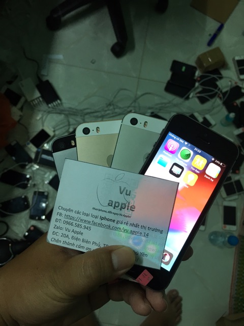 Điện thoại iphone 5s quốc tế dung lượng 16GB zin chính hãng full chức năng vân tay nhạy (Tặng phụ kiện sạc cáp). | WebRaoVat - webraovat.net.vn