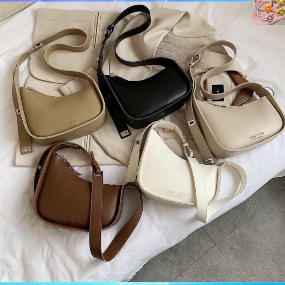 Túi Chéo Nữ, Freeship Túi Đeo Vai Đeo Chéo Dáng Yên Ngựa Phong Cách Hàn S34