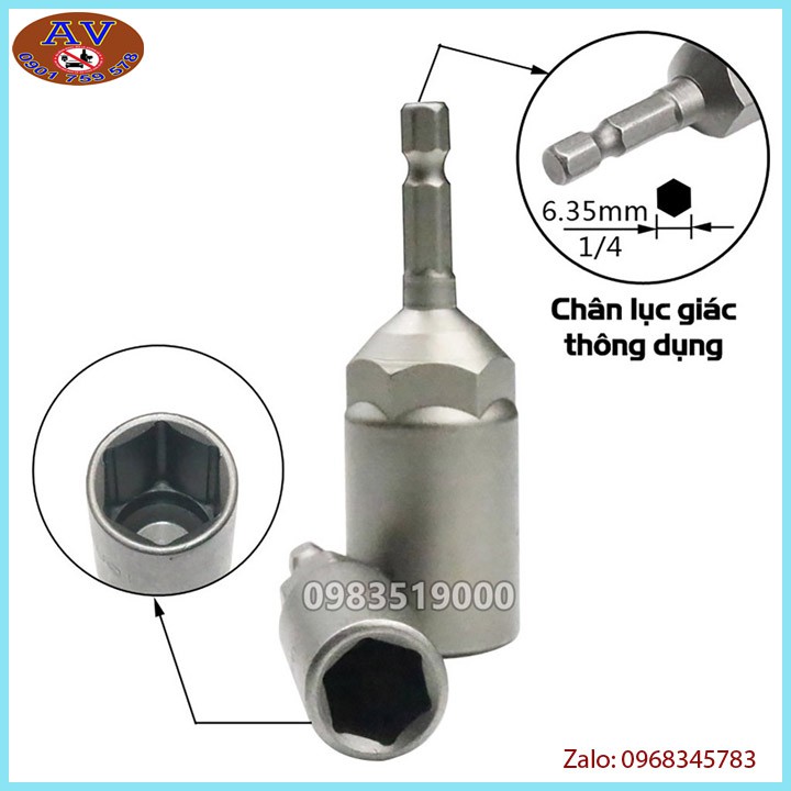 Chụp Bulong Chụp Bulong Bán Lẻ Size Từ 5.5mm - 19mm