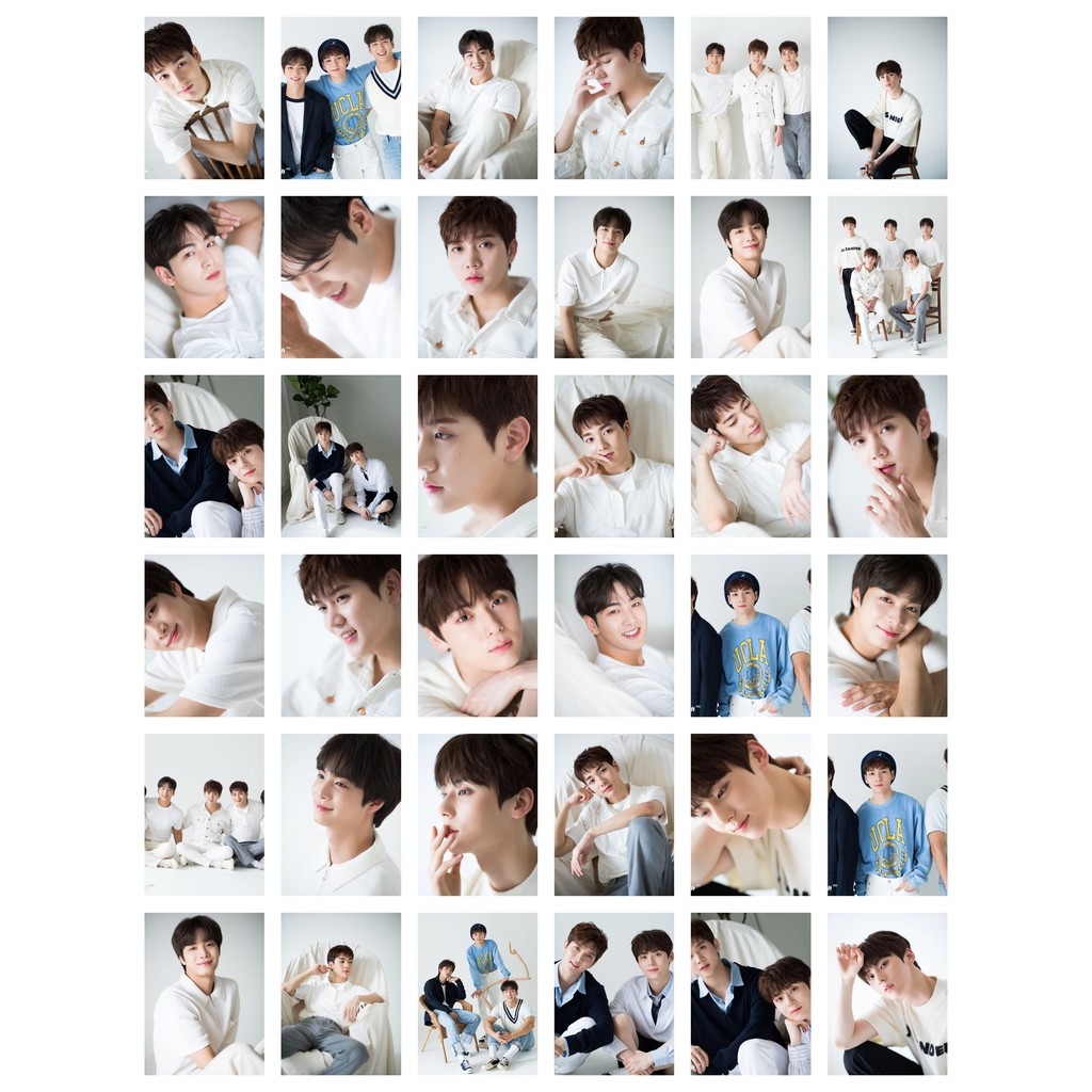 Lomo card 33 ảnh NUEST - THE TABLE Naver x Dispatch