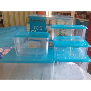 [Xả Kho Tết] Tupperware💕Freeship💕Bộ Trữ Mát Tupperware Fresh Clear (set 5 hộp)