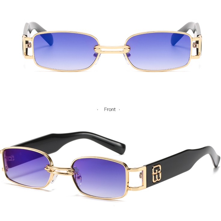 Kính Mát Gọng Vuông Trong Suốt Sành Điệu Dành Cho Nữ