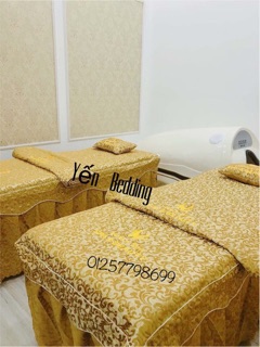 Bộ Ga Spa Gấm trần 3 món