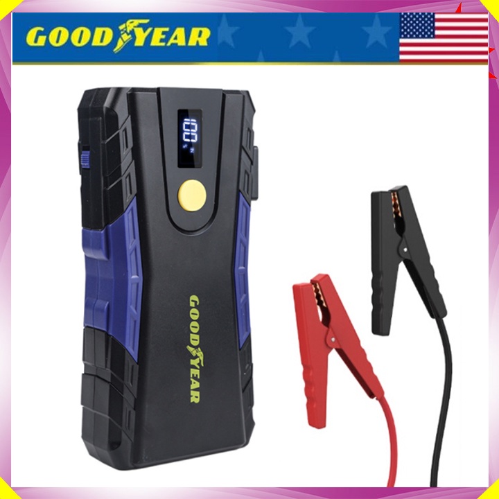 Bộ kích nổ ô tô, kiêm pin sạc dự phòng Goodyear GY-5229 12000mAh - Bảo Hành Chính Hãng 12 Tháng