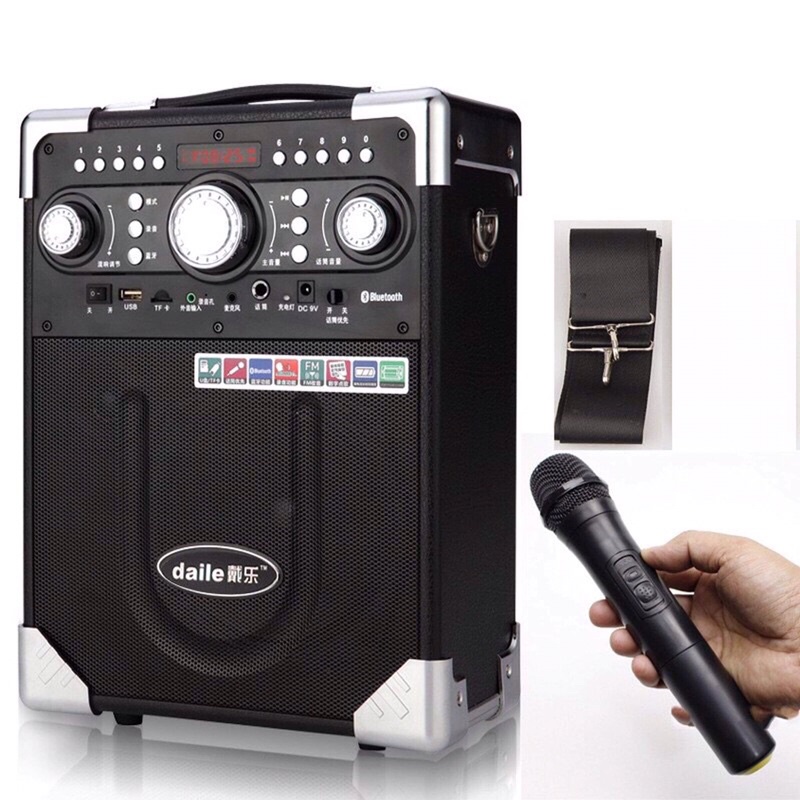 Loa Trợ Giảng Dạy Học,Thuyết Trình.Tặng Kèm 1 Mic Không Dây Karaoke