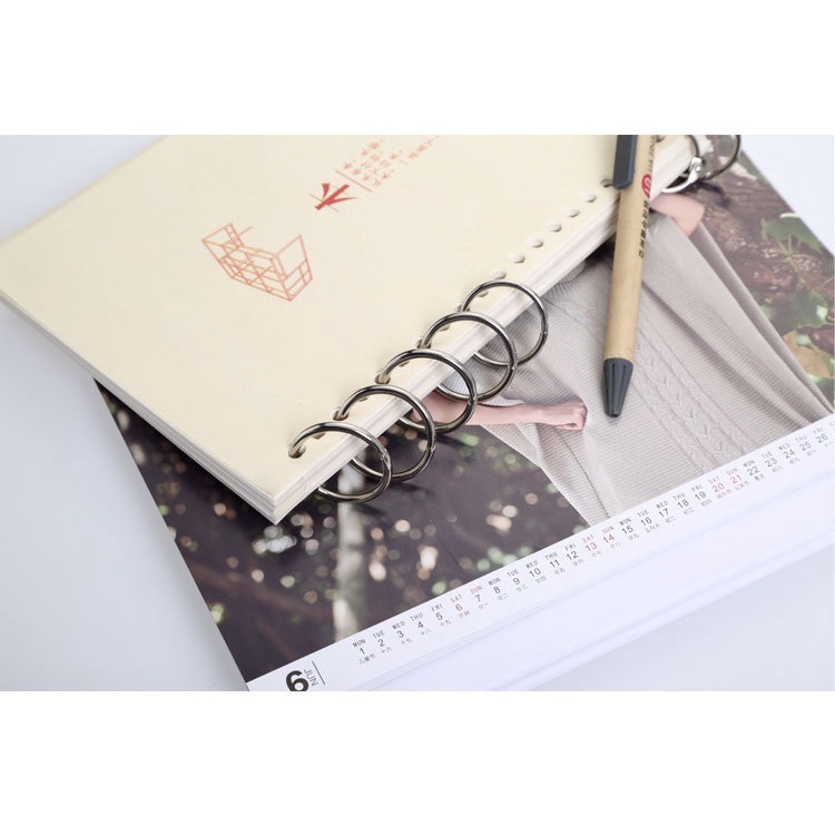 Khoen tròn làm album flash card giá rẻ