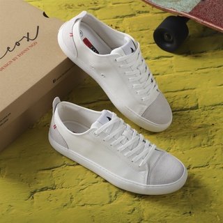 Giày Sneaker Da Nam DINCOX GC17 White Lịch Thiệp