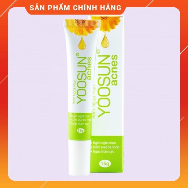 ✅[Chính hãng] Kem ngừa mụn Yoosun acnes 15g