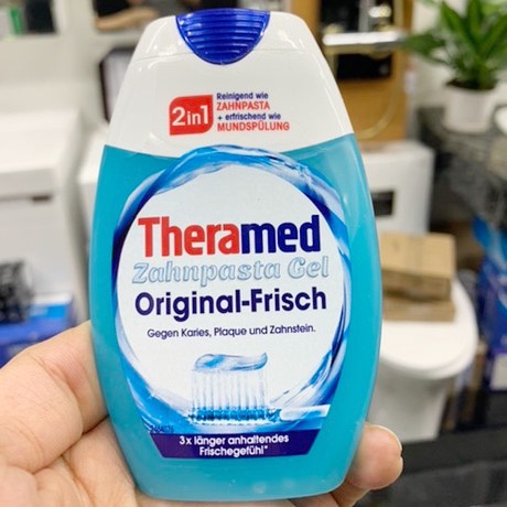 Kem đánh răng Theramed trắng răng, thơm miệng, nội địa Đức - Shop Melyca