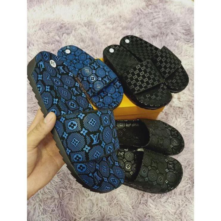 (BiG Sale) dép lê Độn đế dáng cao - dép quai ngang cao cấp