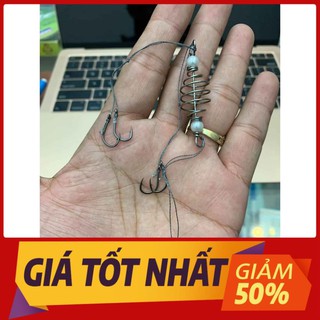[ XẢ HÀNG ] LÒ XO CÓ 6 LƯỠI - CÂU CỰC NHẬY