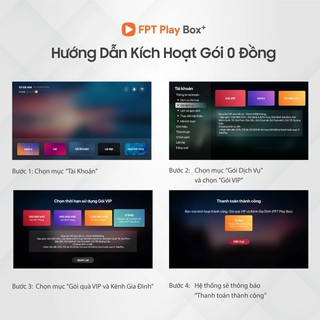 Tivi Box FPT Play Box 2020 2GB/16GB Android TV 10 ( T550 ) - Chính hãng Fpt