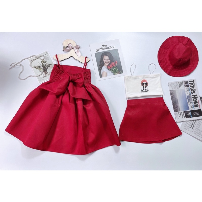 SET ĐẦM TIỂU THƯ CAO CẤP BÉ GÁI