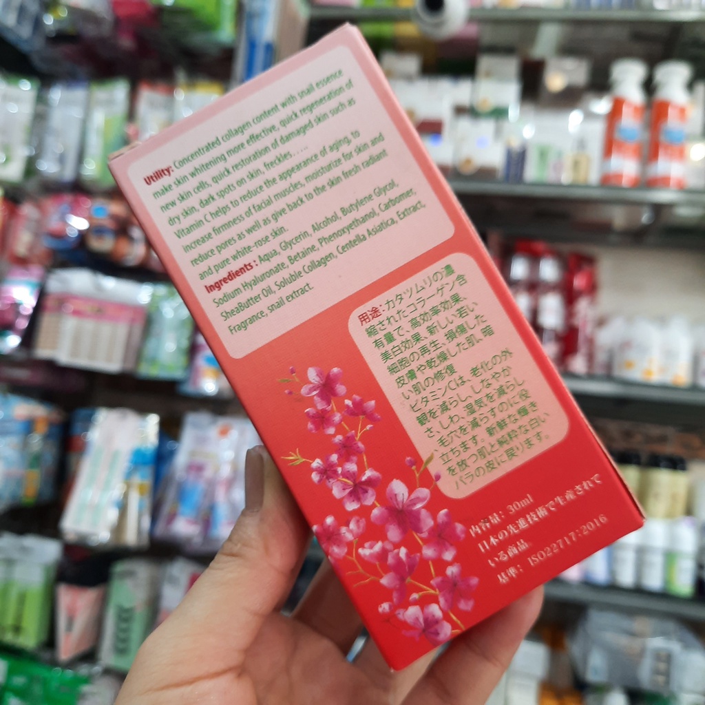 Serum Karashe Ốc Sên collagen 5 in 1 30ml SPS 50 ++++