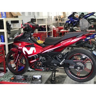 Dàn áo Exciter 150 đỏ candy