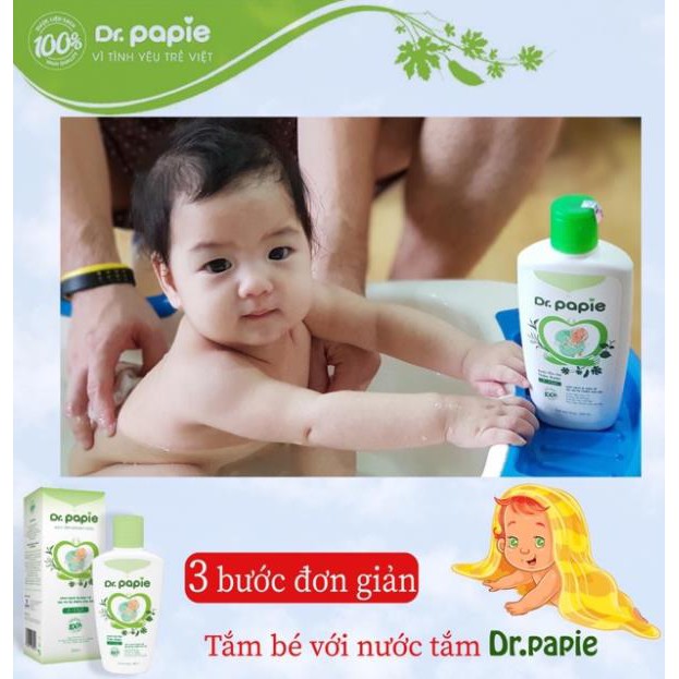 Nước Tắm Thảo Dược Dr.Papie