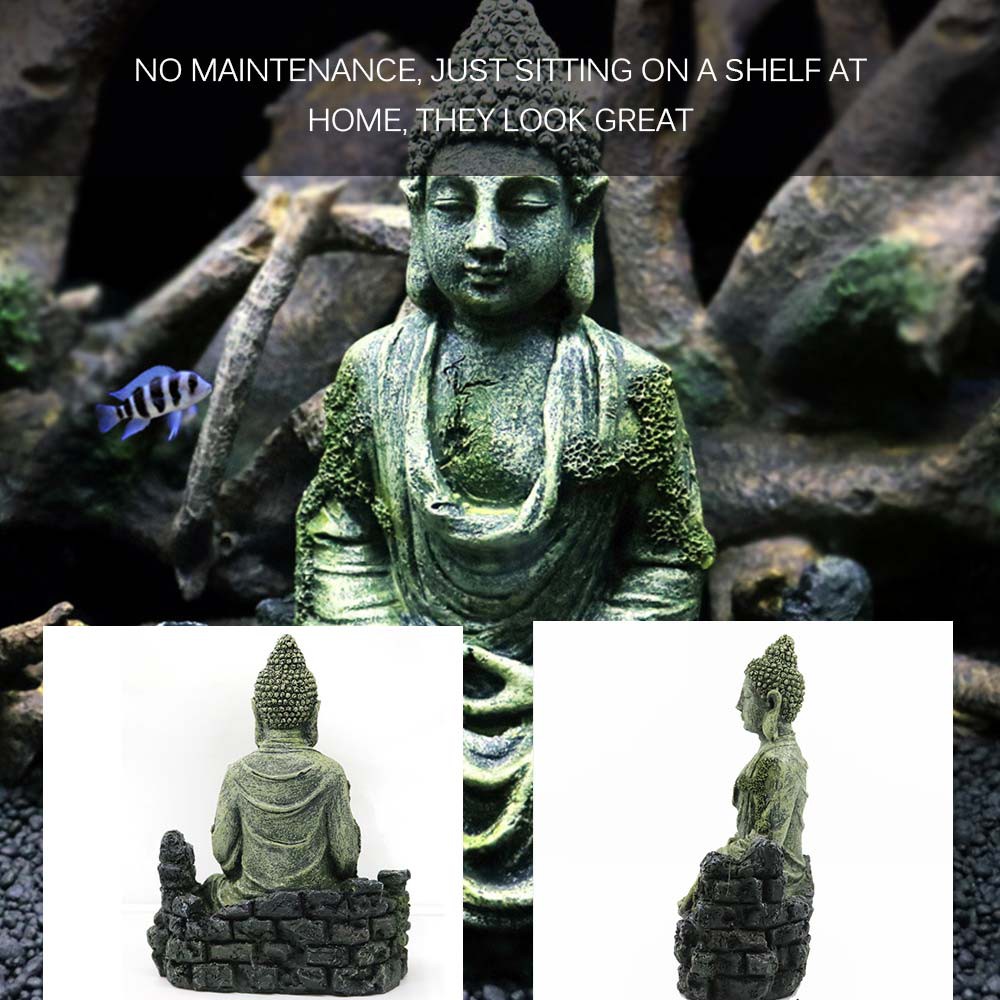 Tượng Phật Trang Trí Bể Cá Kiểu Dáng Cổ Xưa