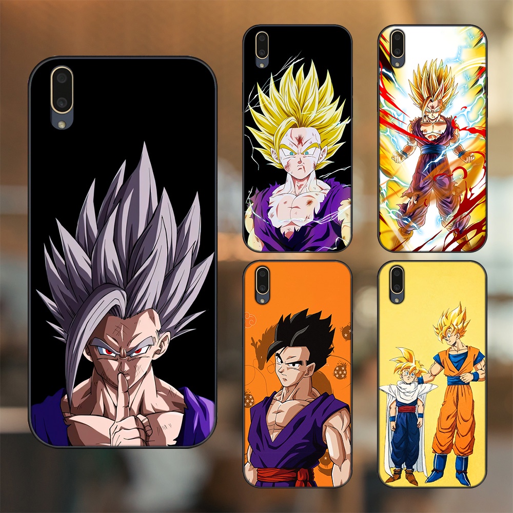 Ốp lưng Vivo V11 viền đen in hình Gohan Dragon Ball