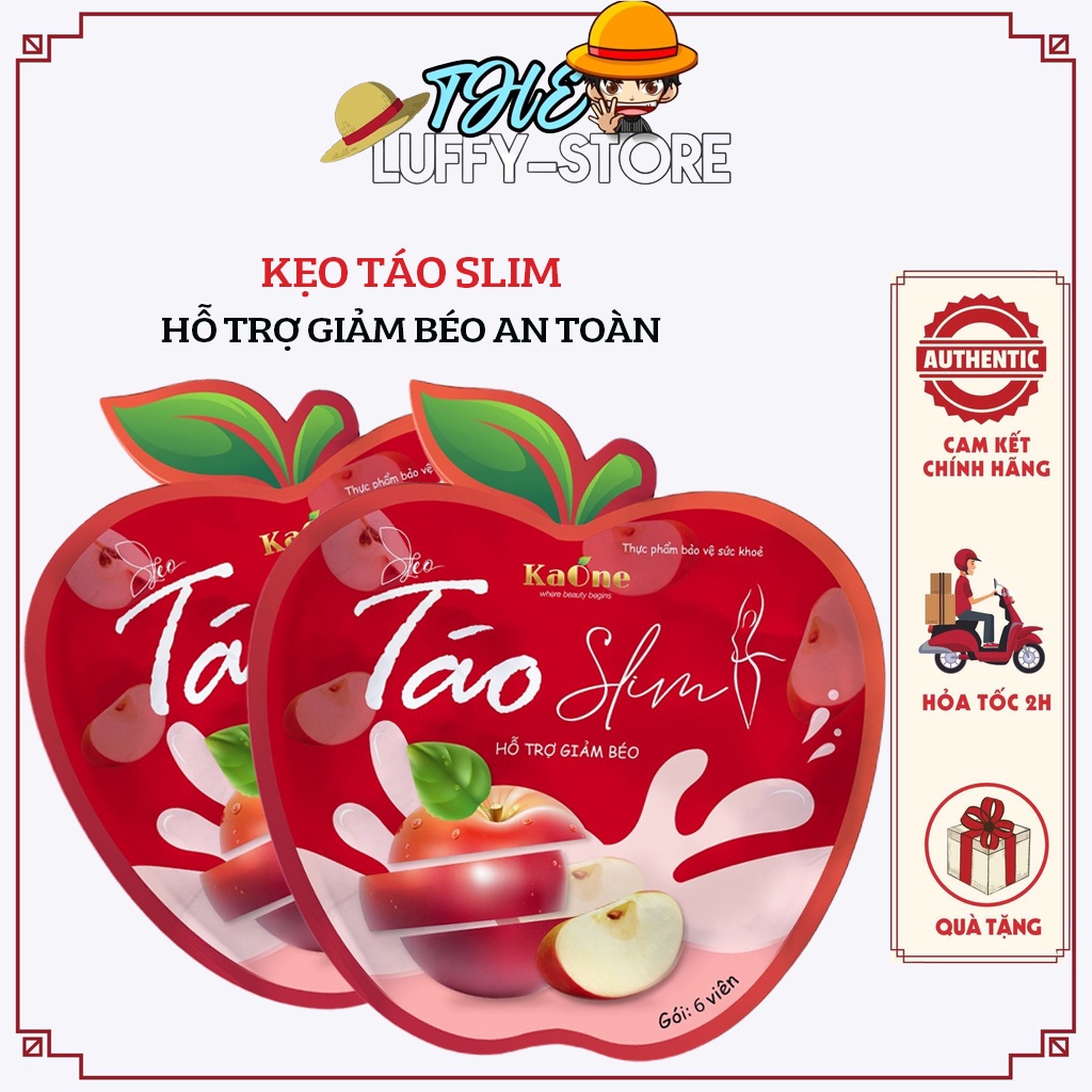 Kẹo Táo Giảm Cân kaone Slim Đốt Mỡ Hiệu Quả Chính Hãng