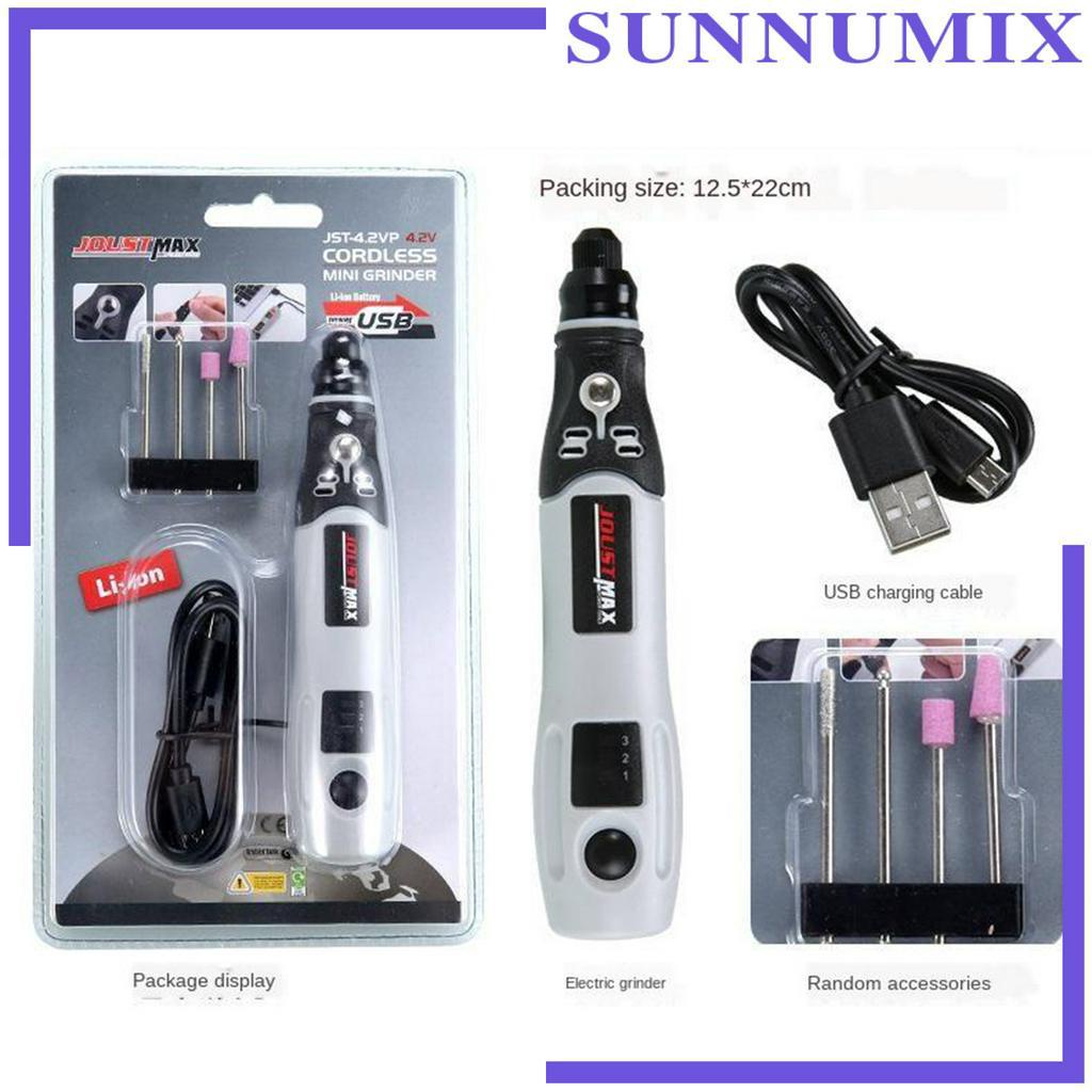 Bộ Bút Khắc Điện Mini Bằng Ngọc Bích Chuyên Dụng
