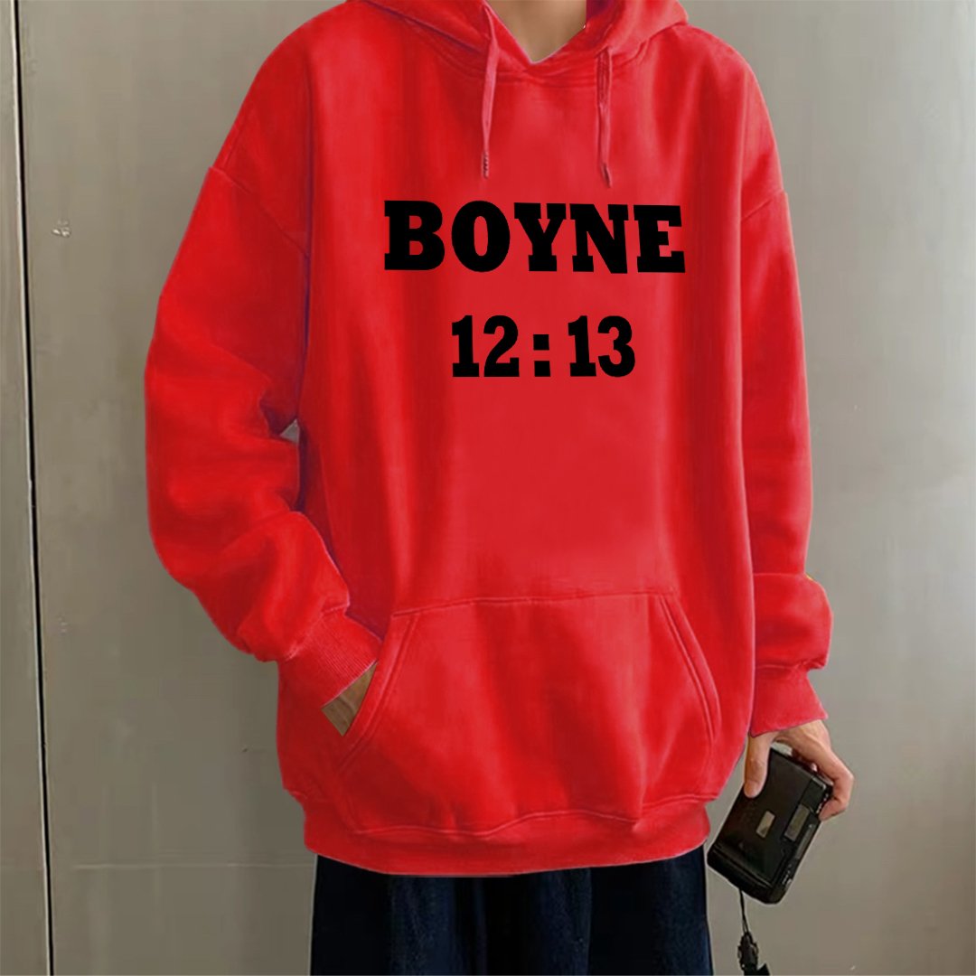 [Mã QUANAP giảm 15k đơn 200k] Áo Khoác Nỉ Hoodie In Boyne