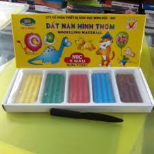 đất nặn hình thơm