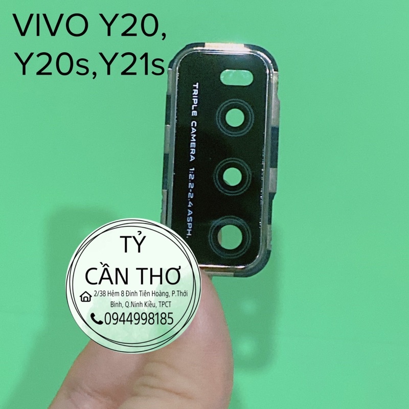 Kính camera Vivo Y20, Y20s, Y21s, Y50, Y19 thay thế