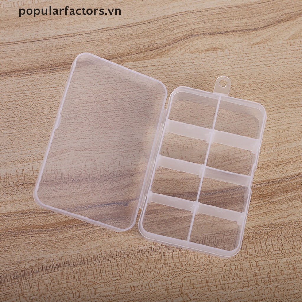 Hộp Đựng Trang Sức Nhỏ 8 Ngăn Điều Chỉnh Được