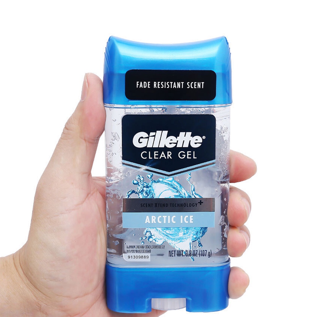 Lăn Khử Mùi Nam 48H Dạng Gel Gillette 107g