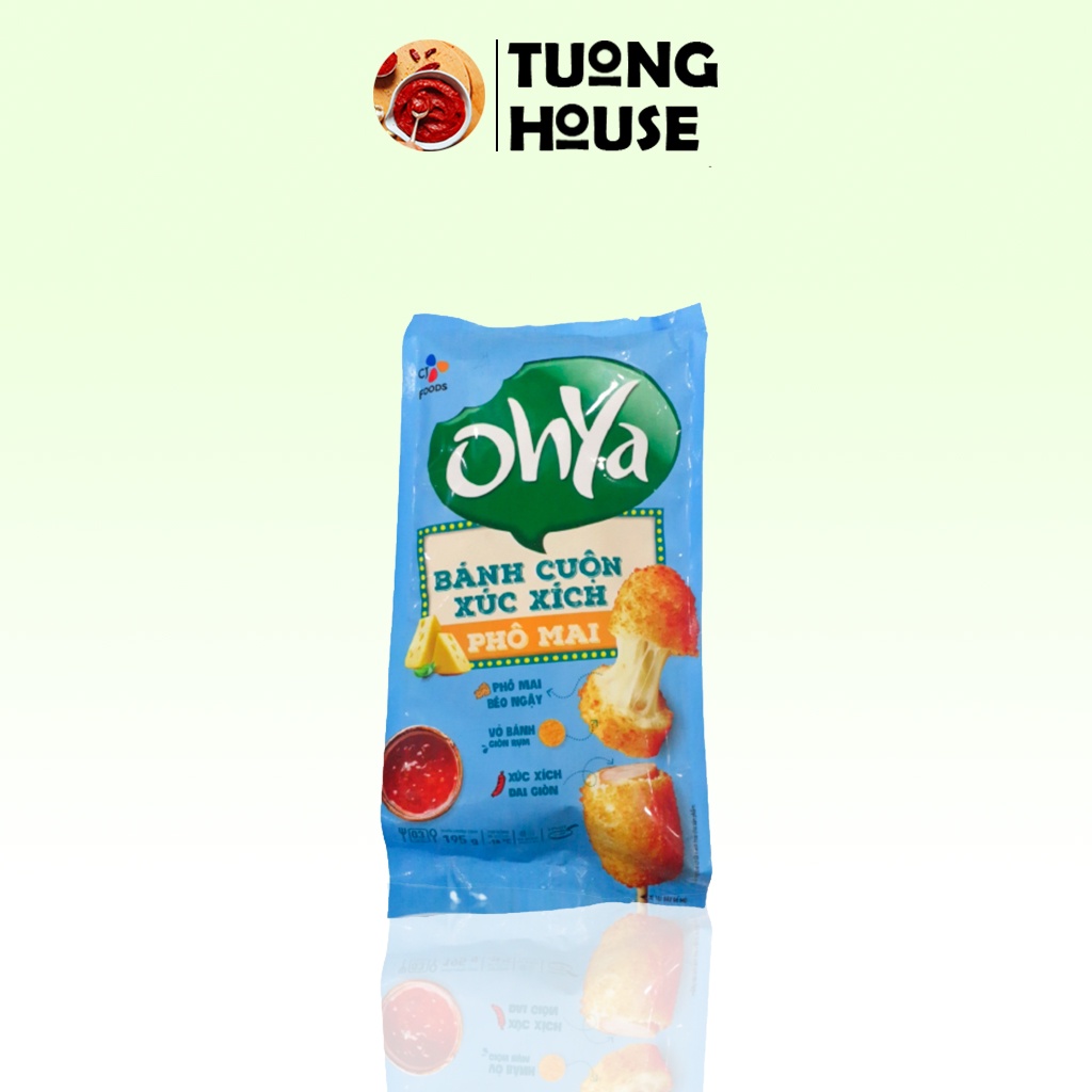 Bánh Cuộn Xúc Xích Phô Mai 195G (OHYA)