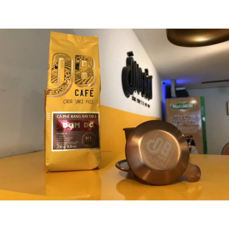 ÔNG BẦU - Cà Phê Rang xay Đậm Đà OB1 - Túi 250gr