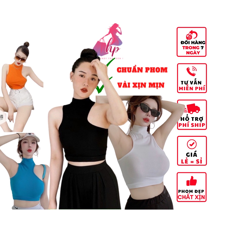 áo ba lỗ croptop nữ cổ lộ lệch vai ôm body kiều mới phong cách hàn quốc cực dễ thương mẫu mới thời trang 2021