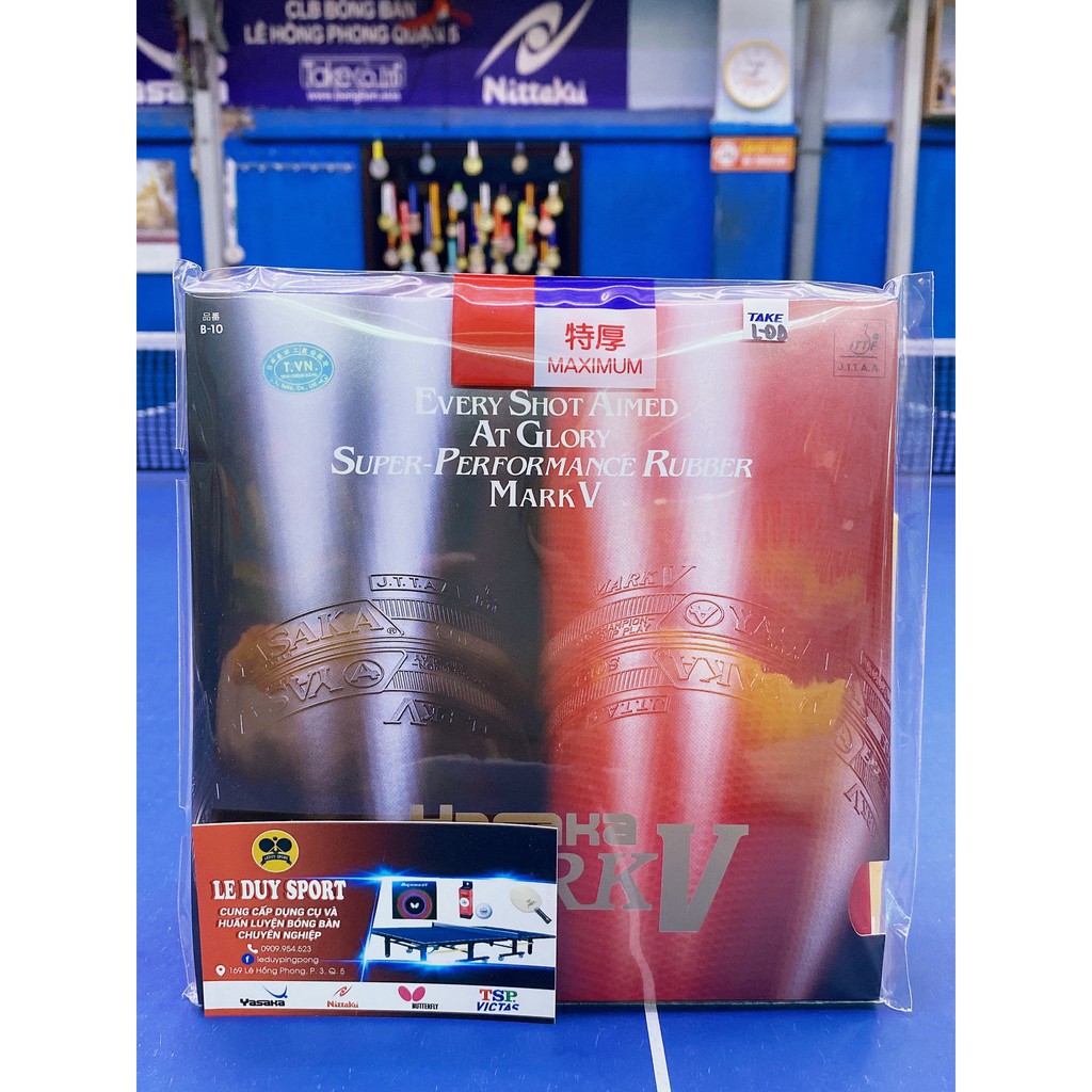 Mặt Vợt Bóng Bàn YASAKA MARK V Hàng Chính Hãng Made In Japan