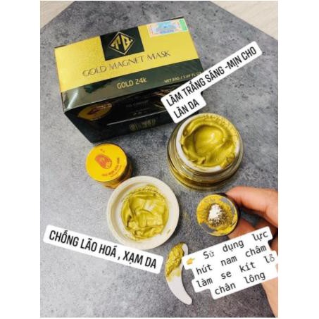 Mặt nạ vàng từ tính 24k tặng cao sâm mụn vàng | BigBuy360 - bigbuy360.vn