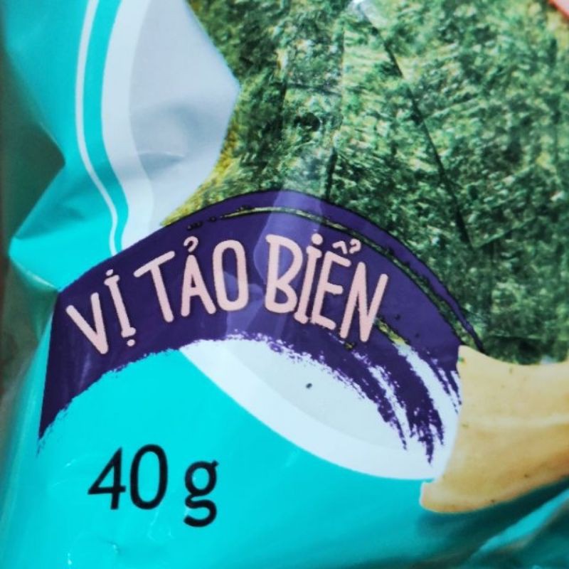 Snack khoai tây siêu mỏng vị tảo biển gói 40g 🌟Giòn tan độc đáo mỏng nhẹ diệu kỳ 🌟