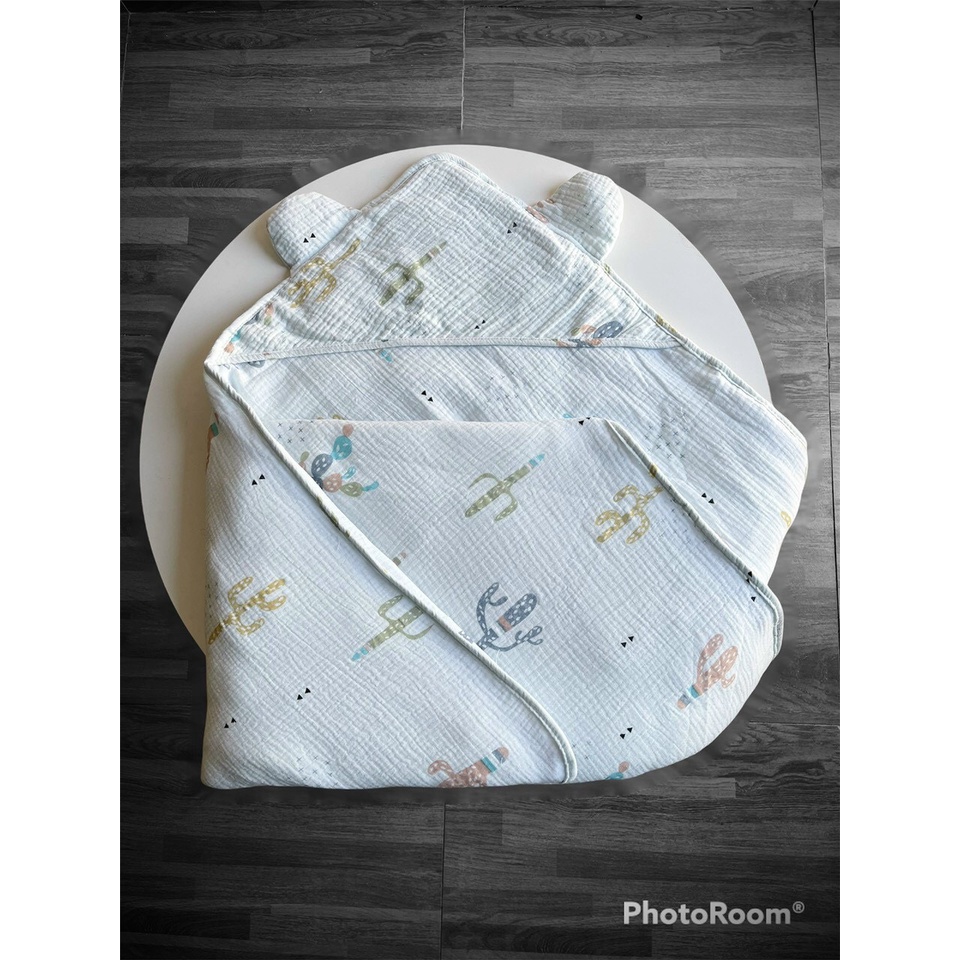 CHĂN Ủ TRẦN BÔNG MUSLIN TREE BABYBEE CAO CẤP - HÀNG VIỆT NAM CHẤT LƯỢNG CAO