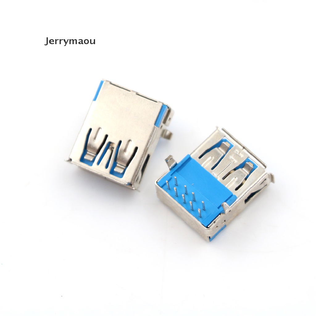 Set 5 Đầu Nối Cổng USB 3.0 Góc Phải 9Pin PCB Chuyên Dụng