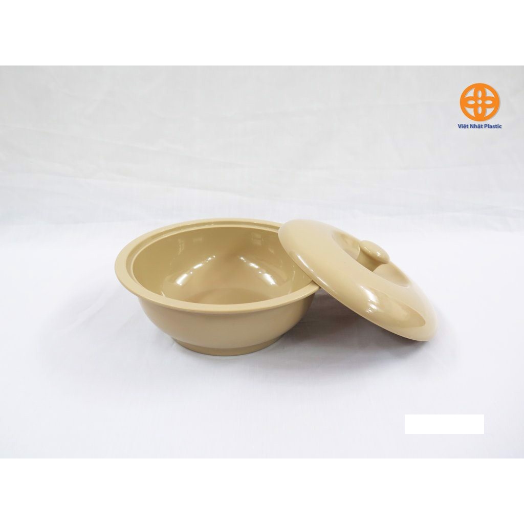 Âu phíp bát tô cơm canh có nắp nhựa Việt Nhật Hộp đựng cơm hộp đựng thức ăn - Âu Phíp