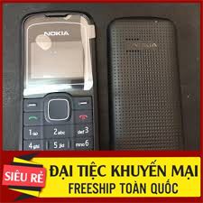 [bộ |[sản phẩm|] Vỏ điện thoại nokia 1202 liền phím. chính hãng hàng loại 1