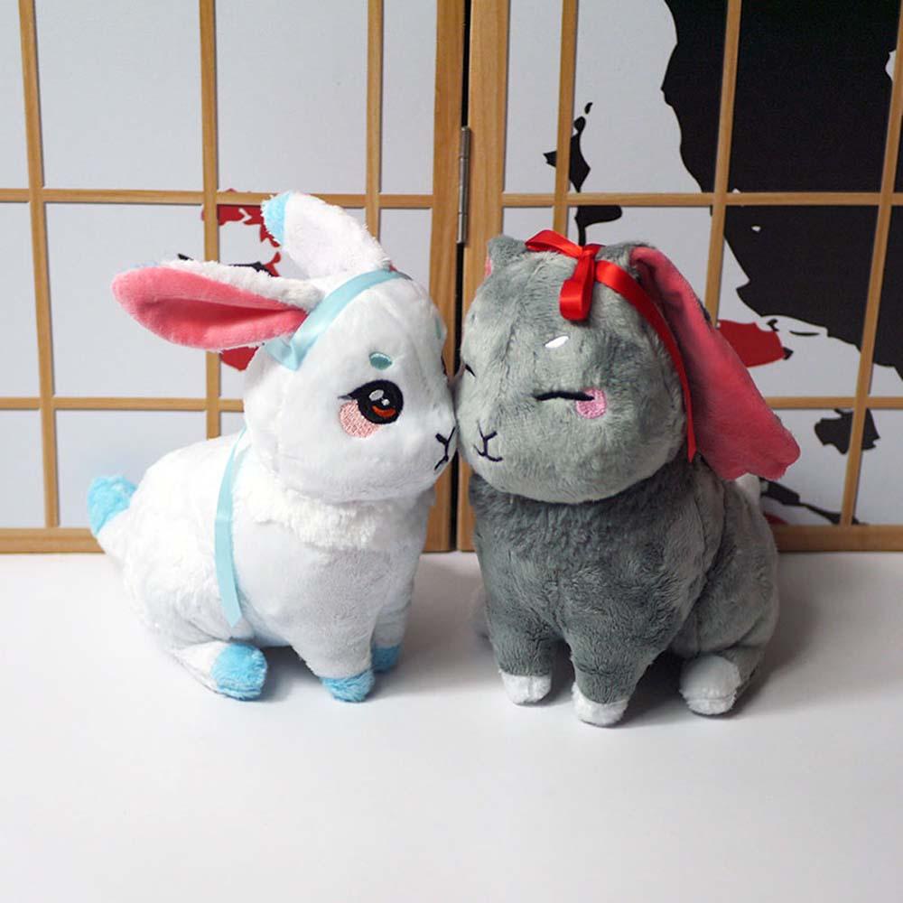 Alison mo dao zu shi Búp Bê Thỏ Nhồi Bông Làm Quà Giáng Sinh lan wang ji anime Làm Quà Tặng Giáng Sinh Cho Trẻ Em